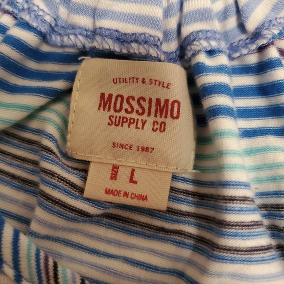 Mossimo Supply Co. Summer dress stripped, women size L - Picture 4 of 5